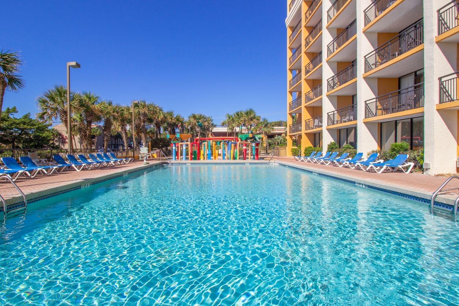 Oversized Ocean View Queen Suite With Beautiful Fireplace And Accents - Sleeps 4 Guests! Myrtle Beach Værelse billede