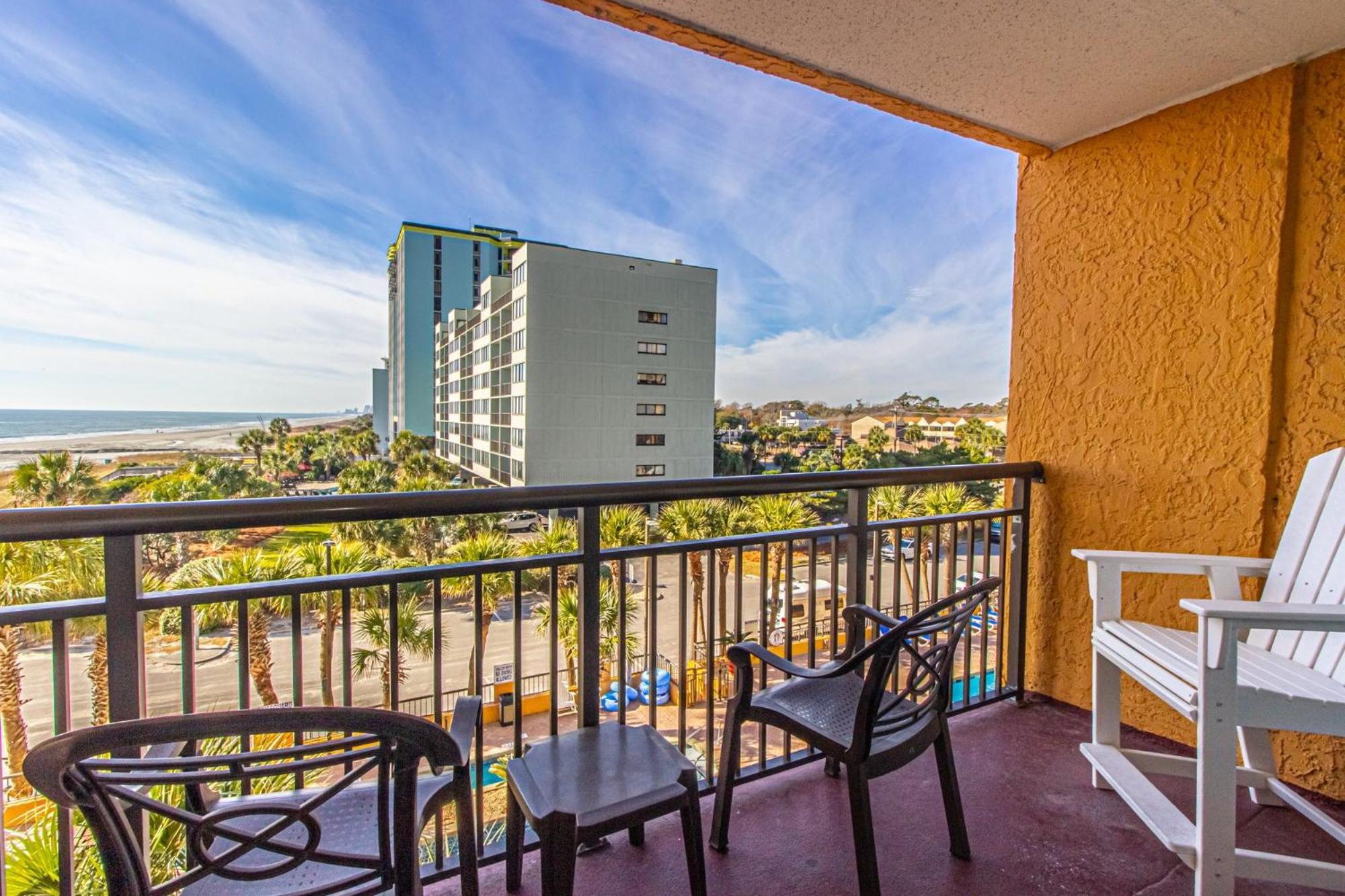 Oversized Ocean View Queen Suite With Beautiful Fireplace And Accents - Sleeps 4 Guests! Myrtle Beach Værelse billede